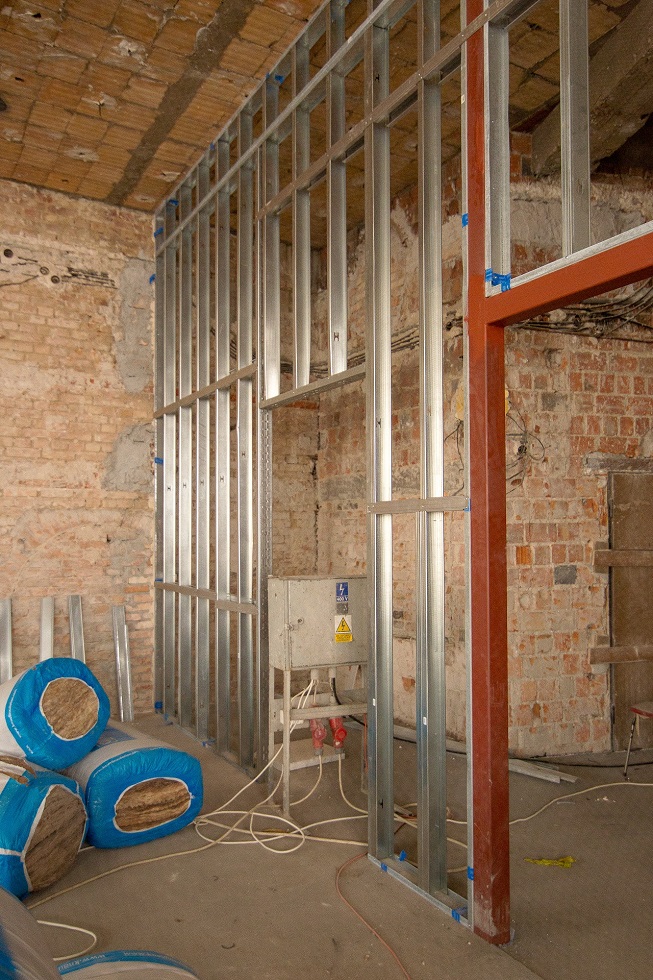 Szkielet konstrukcji ściany w zabudowie lekkiej